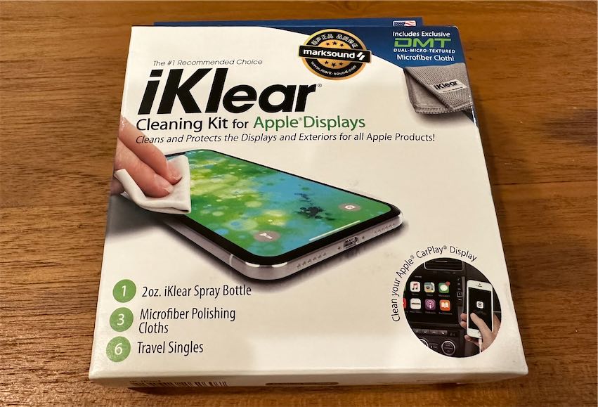 iKlear：Apple 原廠指定清潔劑，安全有效的 Mac 螢幕清潔解決方案